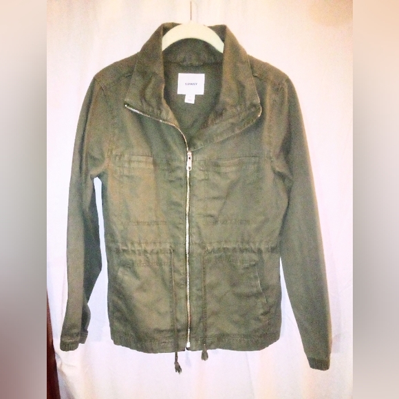 Old Navy army green jacket - Picture 4 of 5